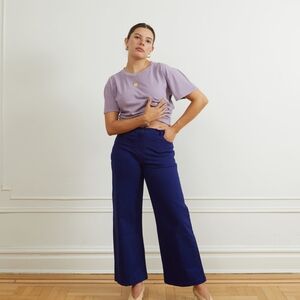 Loup pants wide leg in twilight